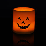 Maxbell Smile Face Pumpkin Lamp LED Flameless Tealight Candle Wedding Party Decor