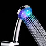 Maxbell Colorful LED Light Growing Shower Head Handheld Bathroom Shower Head Sprayer