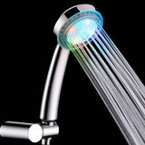 Maxbell Colorful LED Light Growing Shower Head Handheld Bathroom Shower Head Sprayer