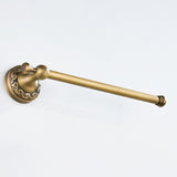 Maxbell 29.5cm Long Antique Brass Wall Mounted Single Towel Bar Towel Holder Solid Brass Towel Rack