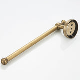 Maxbell 29.5cm Long Antique Brass Wall Mounted Single Towel Bar Towel Holder Solid Brass Towel Rack