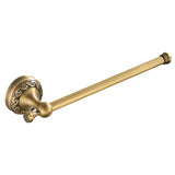 Maxbell 29.5cm Long Antique Brass Wall Mounted Single Towel Bar Towel Holder Solid Brass Towel Rack