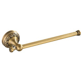 Maxbell 29.5cm Long Antique Brass Wall Mounted Single Towel Bar Towel Holder Solid Brass Towel Rack