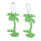 Maxbell 2 Pieces Green EVA Foam Floating Keychain Keyring Yachting Kayaking Boating Beach Swimming Surfing Key Float Buoy