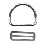 Maxbell Heavy Duty Scuba Diving Weight Belt Keeper with Bent D Ring for 5cm / 2 inch Standard Webbing Strap Accessories