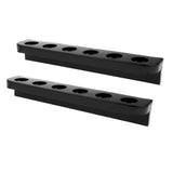 Maxbell Wall Mount 6-Slot Billiards Snooker Stick Rack Pool Cue Holder Stand Black