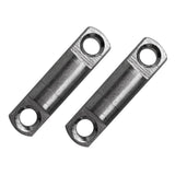 Maxbell 2 Pieces Scuba Diving Finger Reel Line 360 Degree Rotatable Double Swivels Gear Replacement Accessories