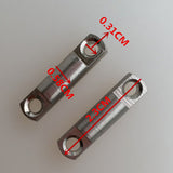 Maxbell 2 Pieces Scuba Diving Finger Reel Line 360 Degree Rotatable Double Swivels Gear Replacement Accessories