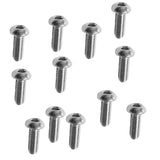 Maxbell 12 Pieces M6 Stainless Steel Hex Socket Cap Bolt Screw Kayak Allen Key Bolts