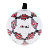 Maxbell Soccer Ball Size 4 With High Elastic String Outdoor Training For Kids Red