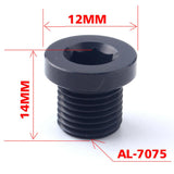 Maxbell Aluminum Alloy Bicycle Extended Tail Rear Derailleur Hook Lengther Black