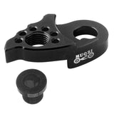 Maxbell Aluminum Alloy Bicycle Extended Tail Rear Derailleur Hook Lengther Black