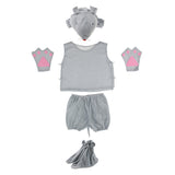 Maxbell 5 PCS Animal Pajamas Mouse Cosplay Costume Set Cute Sleepwear For Kids