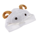 Maxbell Kids Animal Costume Set Sheep Hat Top Shorts Gloves Shoes Party Halloween