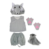 Maxbell Kids Animal Costumes Boys Girls Pajamas Fancy Dress Outfit Cosplay Children