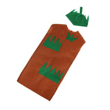 Maxbell Kids Green Grass Costume Non-woven Fabric Forest Plant Outfit Fancy Dress