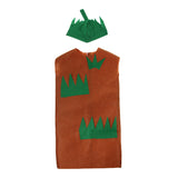 Maxbell Kids Green Grass Costume Non-woven Fabric Forest Plant Outfit Fancy Dress