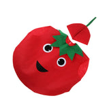 Maxbell Kids Tomato Costume Non-woven Fabric Vegetable Outfit Party Fancy Dress