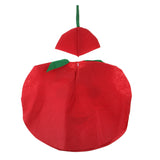 Maxbell Kids Tomato Costume Non-woven Fabric Vegetable Outfit Party Fancy Dress