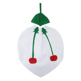 Maxbell Kids One Piece Cherry Costume Nonwoven Fabric Fruit Outfit Party Fancy Dress