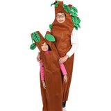 Maxbell Kids Tree Costume Non-woven Fabric Forest Plant Outfit Party Fancy Dress