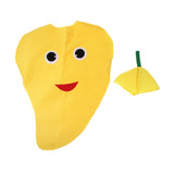 Maxbell Kids One Piece Mango Costume Non-woven Fabric Fruit Outfit Party Fancy Dress