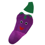 Maxbell Kids Eggplant Costume Non-woven Fabric Vegetable Outfit Party Fancy Dress