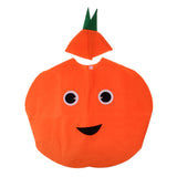 Maxbell Kids One Piece Orange Costume Nonwoven Fabric Fruit Outfit Party Fancy Dress