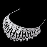 Maxbell Elegant Women AAA Rhinestone Hair Crown Wedding Bridal Headband Hair Jewelry