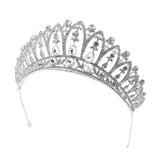 Maxbell Elegant Women AAA Rhinestone Hair Crown Wedding Bridal Headband Hair Jewelry