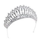 Maxbell Elegant Women AAA Rhinestone Hair Crown Wedding Bridal Headband Hair Jewelry