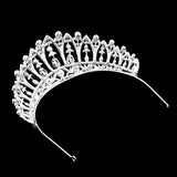 Maxbell Elegant Women AAA Rhinestone Hair Crown Wedding Bridal Headband Hair Jewelry