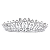 Maxbell Elegant Women AAA Rhinestone Hair Crown Wedding Bridal Headband Hair Jewelry