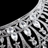 Maxbell Elegant Women AAA Rhinestone Hair Crown Wedding Bridal Headband Hair Jewelry