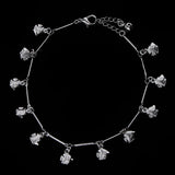 Maxbell Fashion Flatfish Metal Jingle Bell Anklet Ankle Bracelet Jewelry Foot Chain