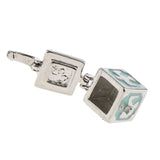 Maxbell Vintage Geometric Cubic Urn Pendant Memorial Keepsake Charms Locket Jewelry