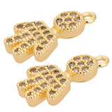 Maxbell 2 Pcs Fancy "Little Boy" Gold Crystal Metal Pendant for Necklace Bracelet Jewelry