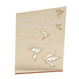 Maxbell Origami Birds Wood Earring Necklace Ring Jewlery Stand Jewellery Organizers