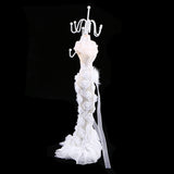 Maxbell Lace Flower Dress Lady Style Mannequin for Earring Bracelet Necklace Display