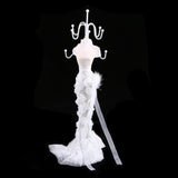 Maxbell Lace Flower Dress Lady Style Mannequin for Earring Bracelet Necklace Display