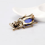 Maxbell 1pc Animal Alloy Brooches Shirt Collar Badge Enamel Brooch Pin Clothes Decor