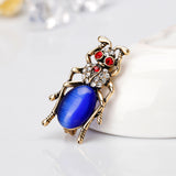 Maxbell 1pc Animal Alloy Brooches Shirt Collar Badge Enamel Brooch Pin Clothes Decor