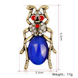 Maxbell 1pc Animal Alloy Brooches Shirt Collar Badge Enamel Brooch Pin Clothes Decor