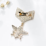 Maxbell Retro Mens Gold Brooch Pins Arrowhead Lapel Pin Shield Army Badge Decoration