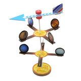 Maxbell 3D Puzzle Bulding Model Kit Toy Solar System Nine Planet Model Development Science Geography Teaching Aids