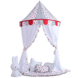 Maxbell Kids Bed Canopy With Cloth Curtain, Hanging Princess Play Tent - Star, L