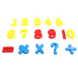 Maxbell 16 Pieces Multi-Color Plastic Number Toys For Children Educational Tool Beach Mold Toy