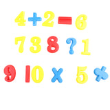 Maxbell 16 Pieces Multi-Color Plastic Number Toys For Children Educational Tool Beach Mold Toy