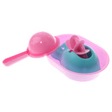 Maxbell Cute Vinyl Shark Basin Slimmer Set For Kids/Baby Bathing Time Toy