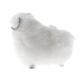 Maxbell Vivid Simulation Plush Animal Model Figures Home Decoration Kids Toy Birthday Gift - Sheep